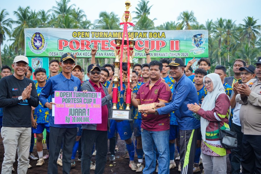 Arepa FC Juara Turnamen Sepak Bola Portesa Cup II