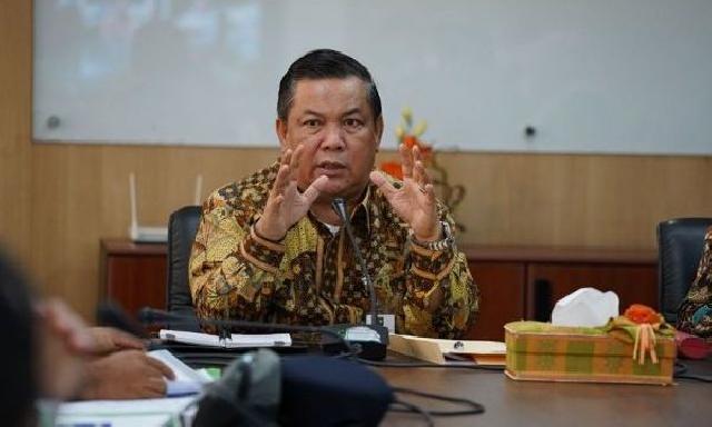 Sekdaprov Pimpin Rapat Lanjutan Kesiapan Pelaksanaan Tol Laut Provinsi Riau