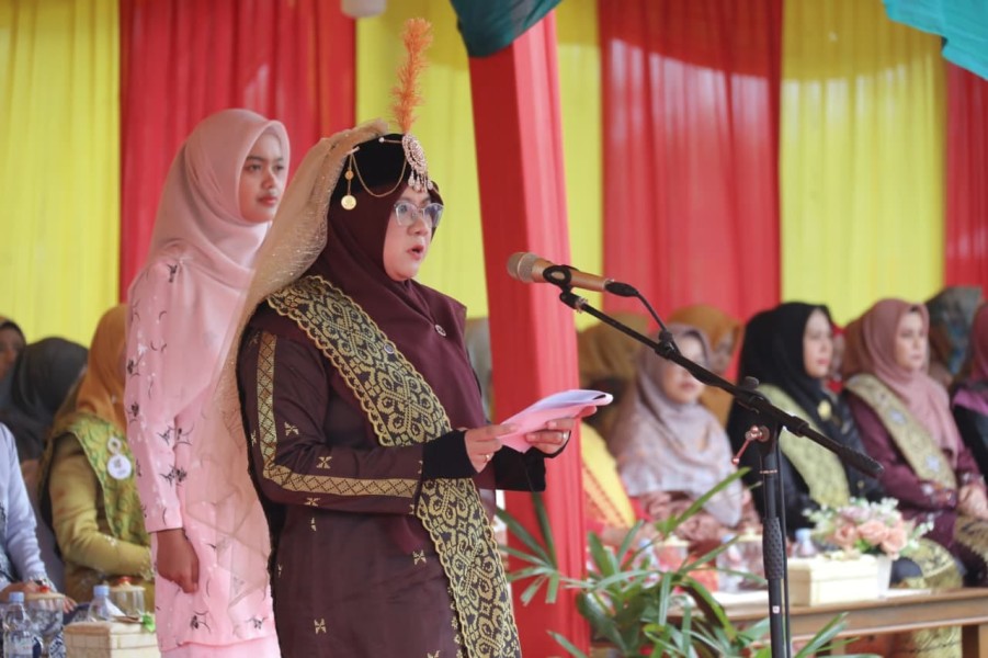 Pimpin HUT ke-27 Siak, Bupati Afni Tegaskan Perjuangan Hak Daerah