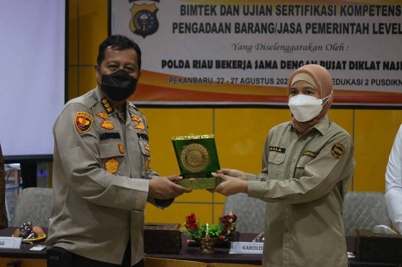 Mantap! Polda Riau Tingkatkan Kompetensi Teknisi Pengadaan Barang dan Jasa