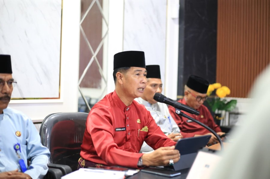 Sekda Kepulauan Meranti Tekankan Disiplin ASN, Evaluasi Kinerja dan Sinergi Antar-OPD