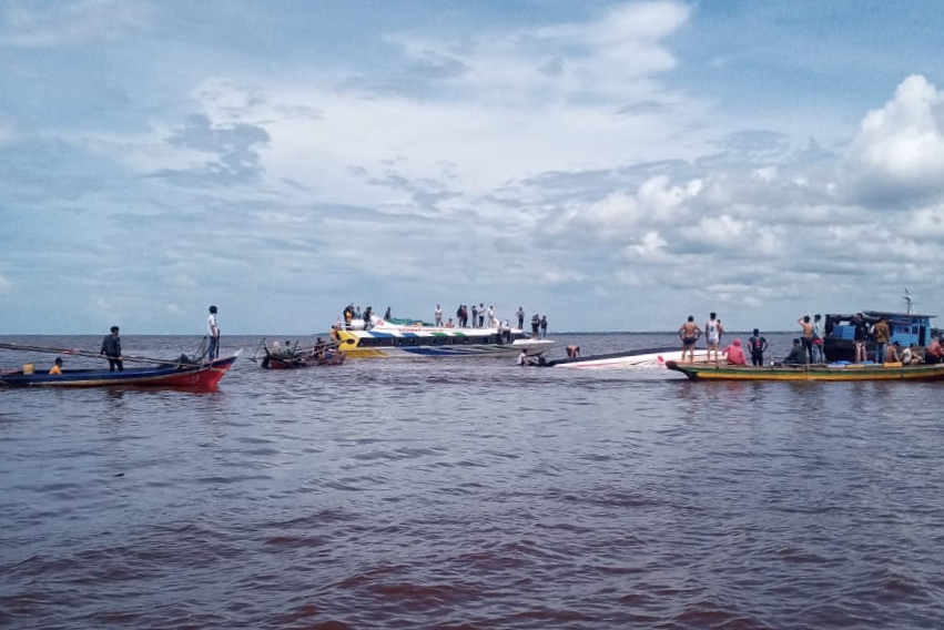 Nakhoda dan ABK Kapal Evelyn Calisca 01 Diamankan Polisi