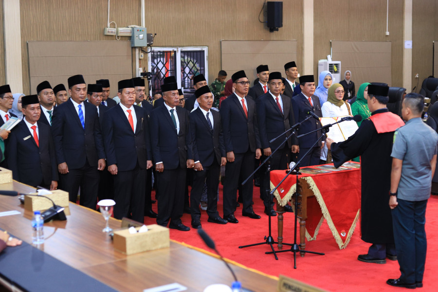 30 Anggota DPRD Kepulauan Meranti Terpilih Hasil Pemilu 2024 Resmi Dilantik