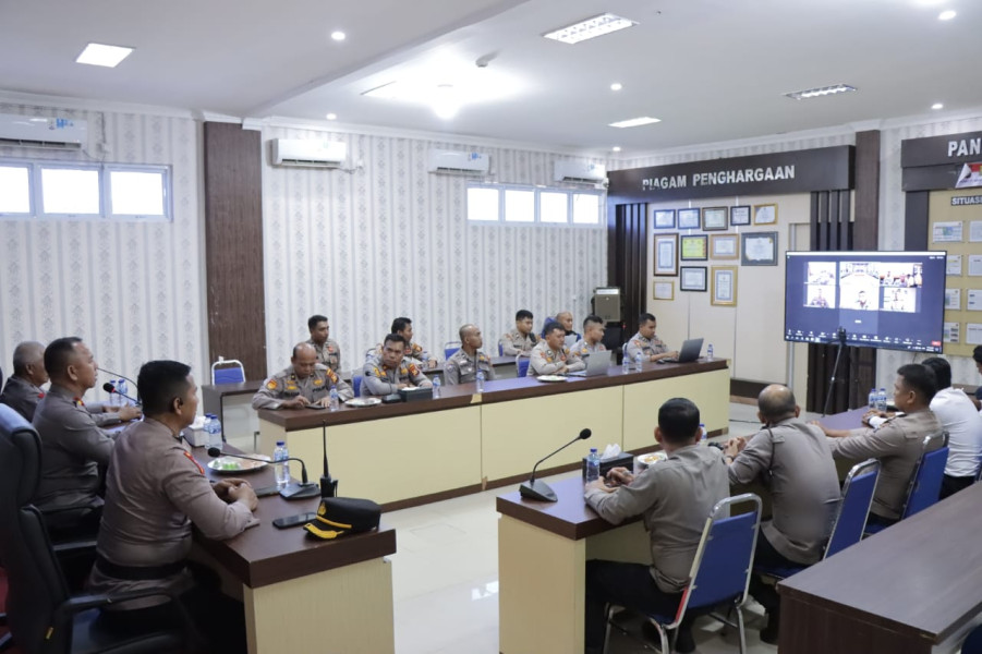 Wakapolres Kepulauan Meranti Pimpin Rapat Internal Operasi Bina Waspada Lancang Kuning 2023