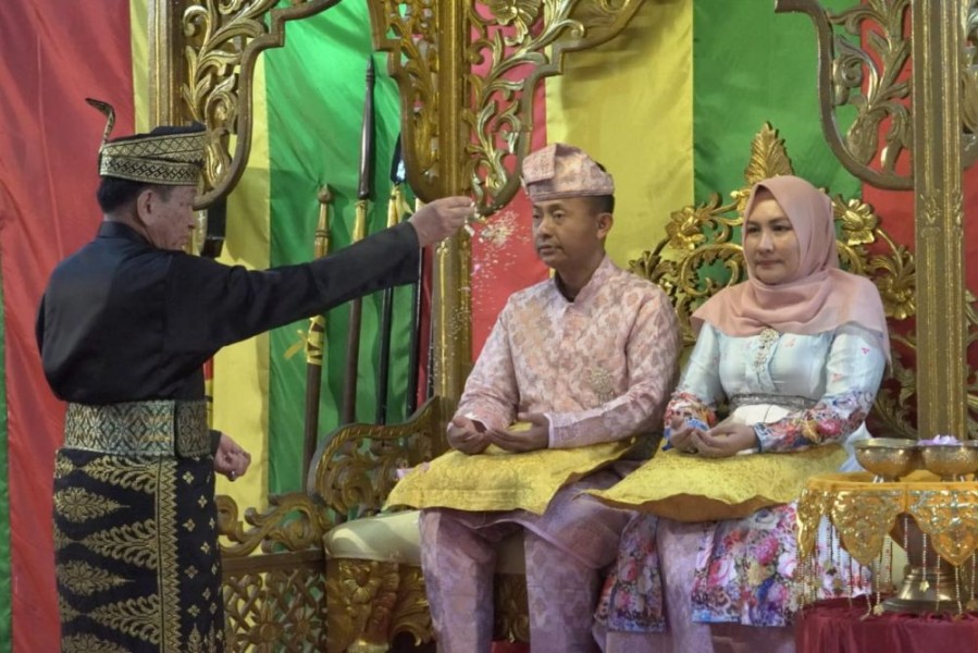 Danpussenkav Mayjen Eko Susetyo Terharu Ditepuk Tepung Tawar LAMR