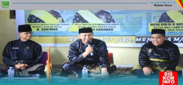 Wabup Rohul Buka Pendataan SDM Kebudayaan dan Pemangku Adat LAMR