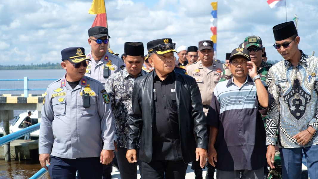 Pelabuhan Desa Penyagun Resmi Beroperasi, Bupati Asmar: Jadi Titik Konektivitas Penting di Meranti