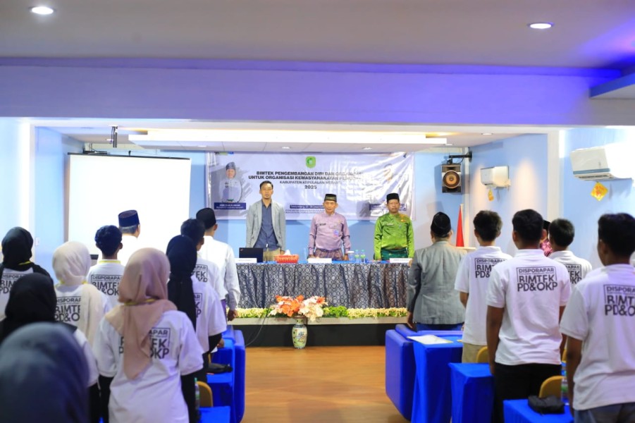 Disporapar Kepulauan Meranti Gelar Bimtek Kapasitas dan Kualitas SDM OKP