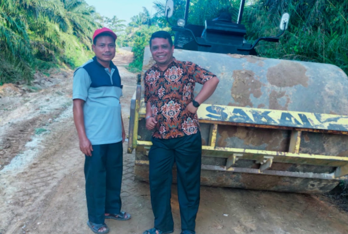 Pemdes dan Tomas Lubuk Soting Ucapkan Terima Kasih kepada Bupati Rohul