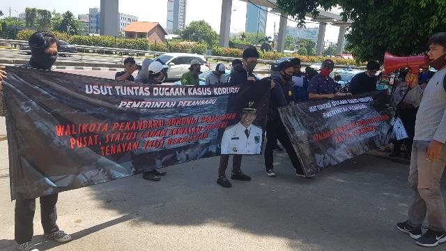 Kembali Sapma PP Desak Kejati Riau Proses Hukum Walikota Firdaus
