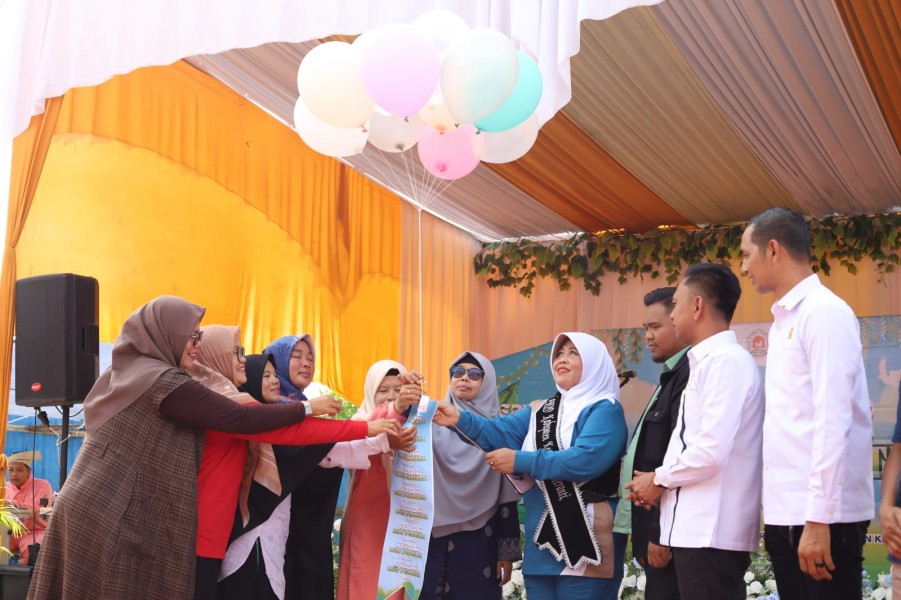 Bunda PAUD Meranti Dukung Gebyar Kreasi SDIT Permata