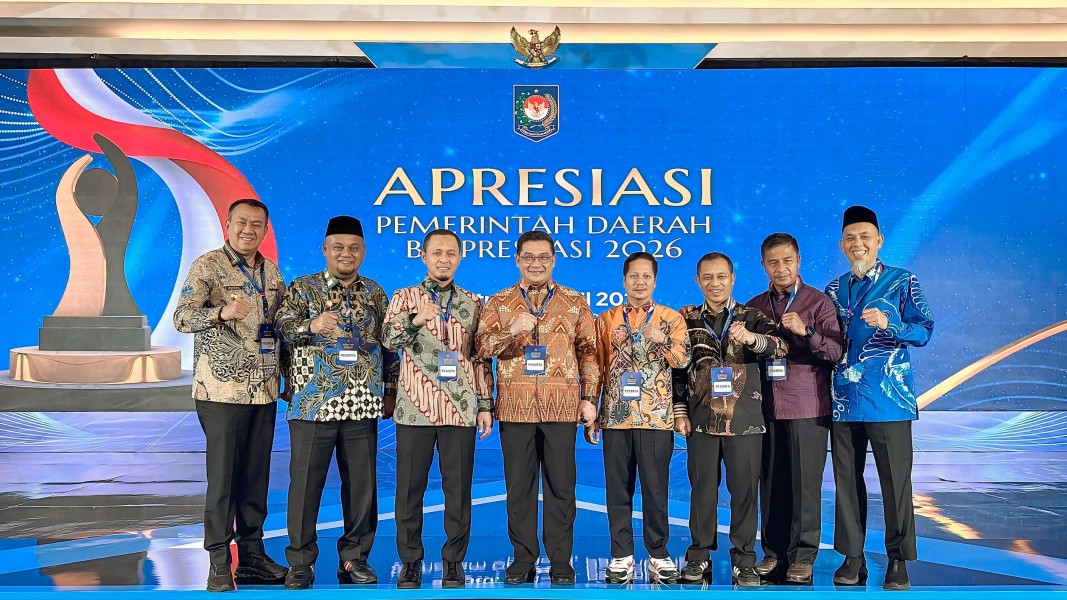 Wakil Bupati Muzamil Hadiri Anugerah Apresiasi Pemerintah Daerah Berprestasi 2026