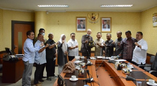 DPRD Riau Terima Studi Komparatif dari Bamus DPRD Jambi