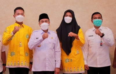 Dua Pelajar Riau Akan Ikuti Pelatihan Paskibraka di Depok
