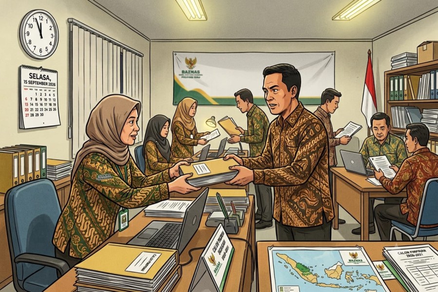 Tri Kasbiati: Pendaftar Calon Pimpinan Baznas Riau 51 Peserta