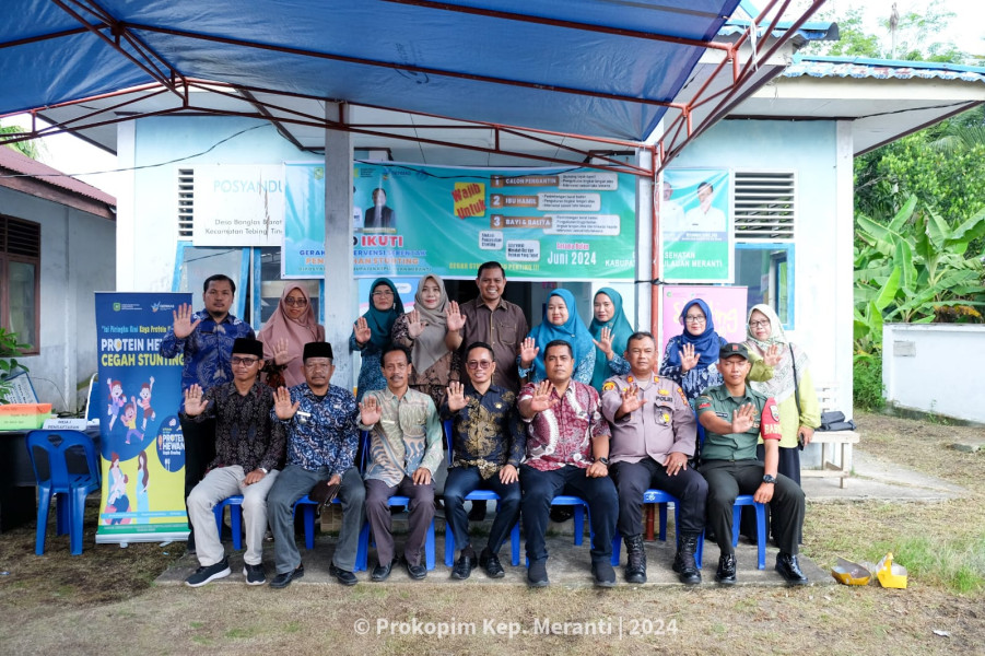 Pemkab Meranti Siap Sukseskan Gerakan Intervensi Serentak Pencegahan Stunting