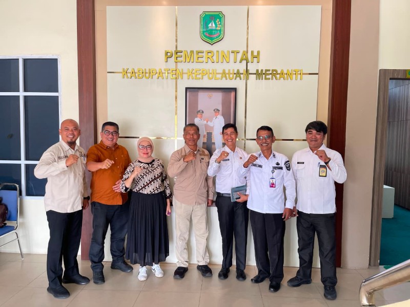 Sekda Kepulauan Meranti Terima Kunjungan Komisi II DPRD Karimun