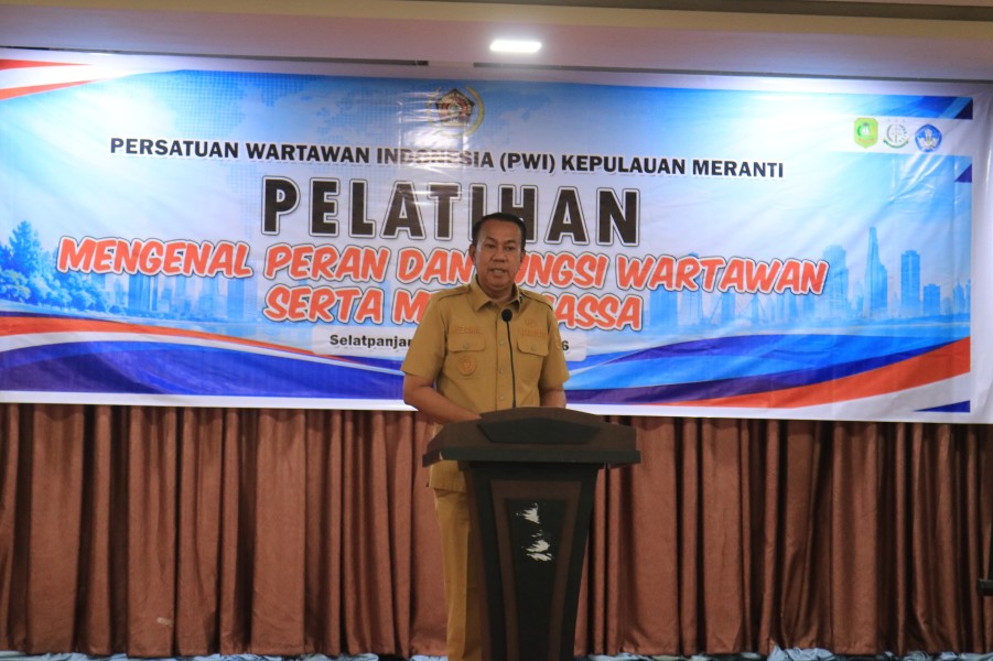 Wabup Muzamil Dukung Wartawan Kritis dan Berpihak Kepentingan Publik