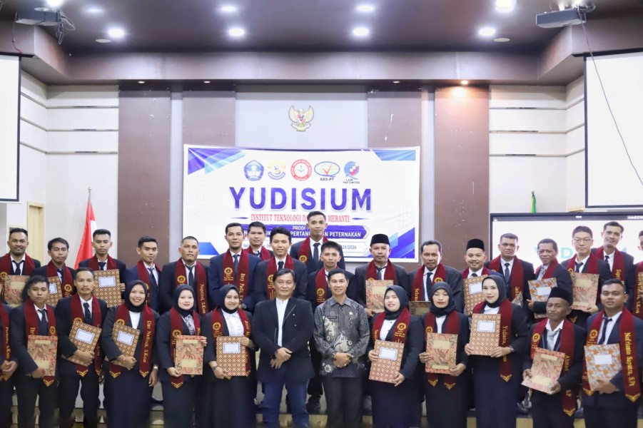 Yudisium Perdana ITS Meranti, 36 Mahasiswa Dinyatakan Lulus