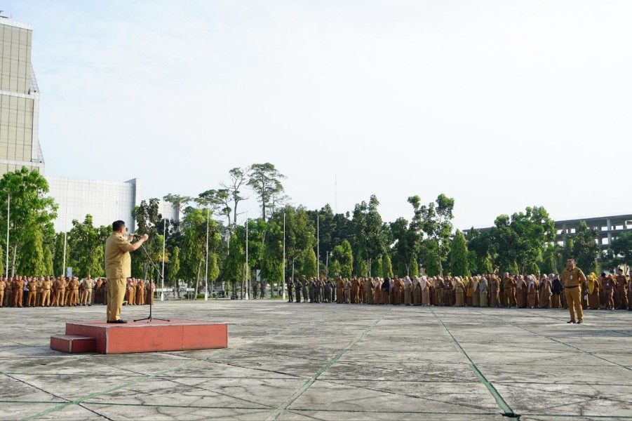 Fokus Kegiatan Prioritas 2026, Plt Gubri: Jangan Ada Lelang yang Picu Pembengkakan