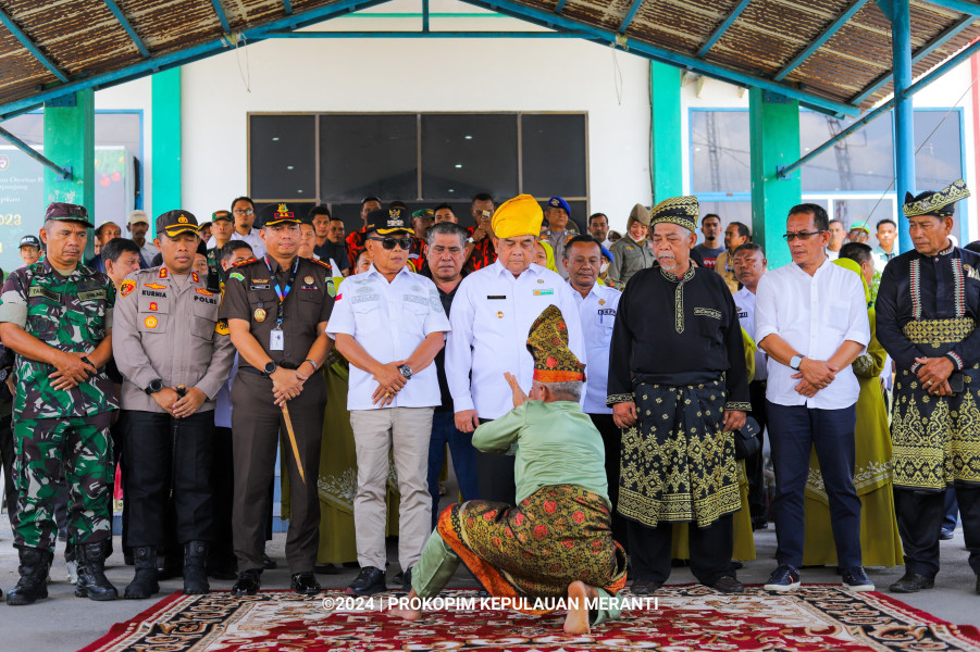 Plt Bupati Asmar Sambut Kunjungan Gubernur Riau di Kepulauan Meranti