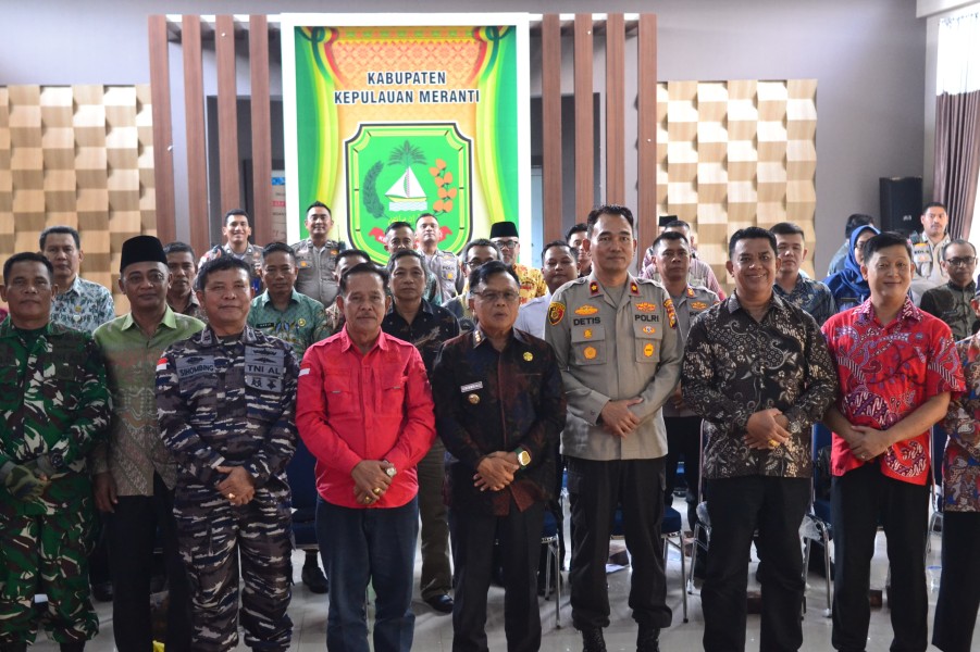 Ketua DPRD Meranti Khalid Ali Ikuti Rakor Persiapan Imlek dan Ramadan 2026