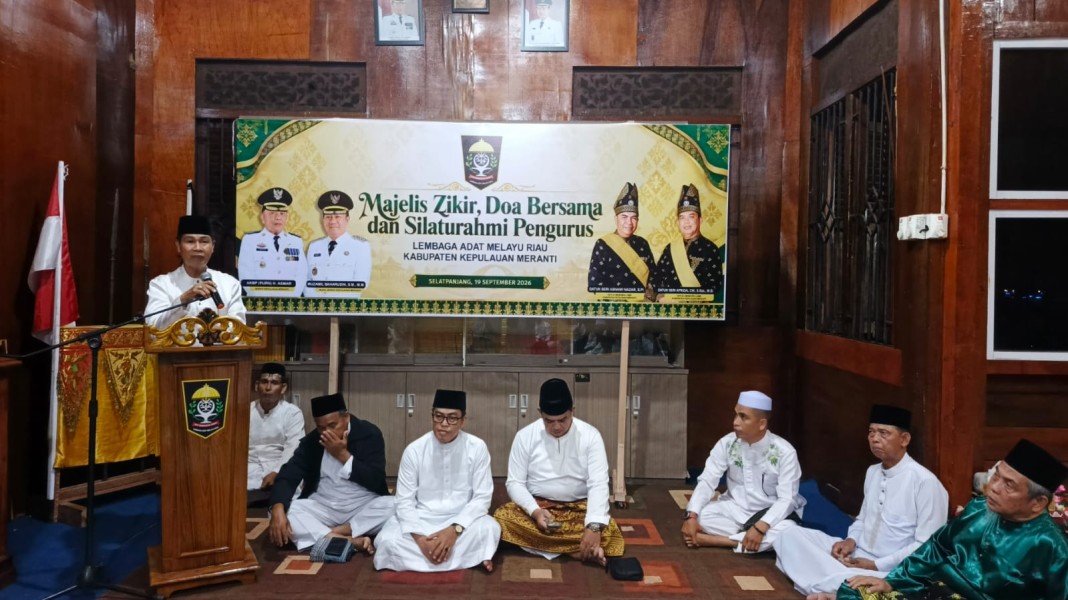 Buka Majelis Zikir LAMR Kepulauan Meranti, Sekda Sudandri: Pererat Ukhuwah Pengurus