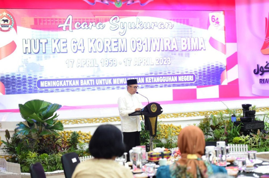Gubri Harap Korem 031 Wira Bima Tingkatkan Profesionalisme Layani Masyarakat