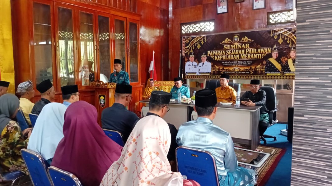LAMR Kepulauan Meranti Gelar Seminar Sejarah Pahlawan, Perkuat Ingatan Kolektif Perjuangan Daerah