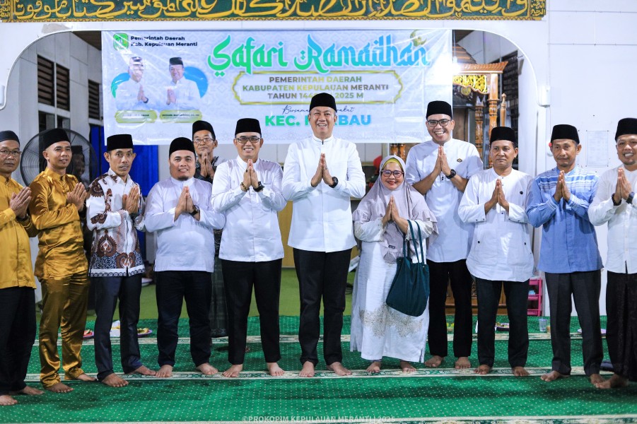 Wakil Bupati Muzamil Baharudin Safari Ramadan di Desa Bagan Melibur Kecamatan Merbau