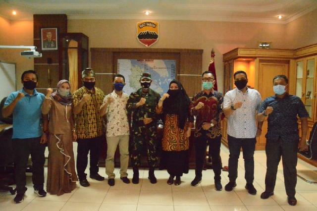 Menjalin Sinergitas Komnas PA Riau Kunjungi Danrem 031/WB