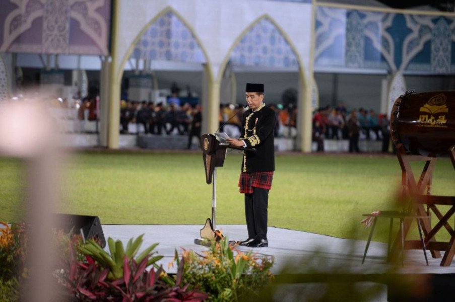 Presiden RI Joko Widodo Resmi Buka MTQ Nasional XXX Tahun 2024 di Samarinda