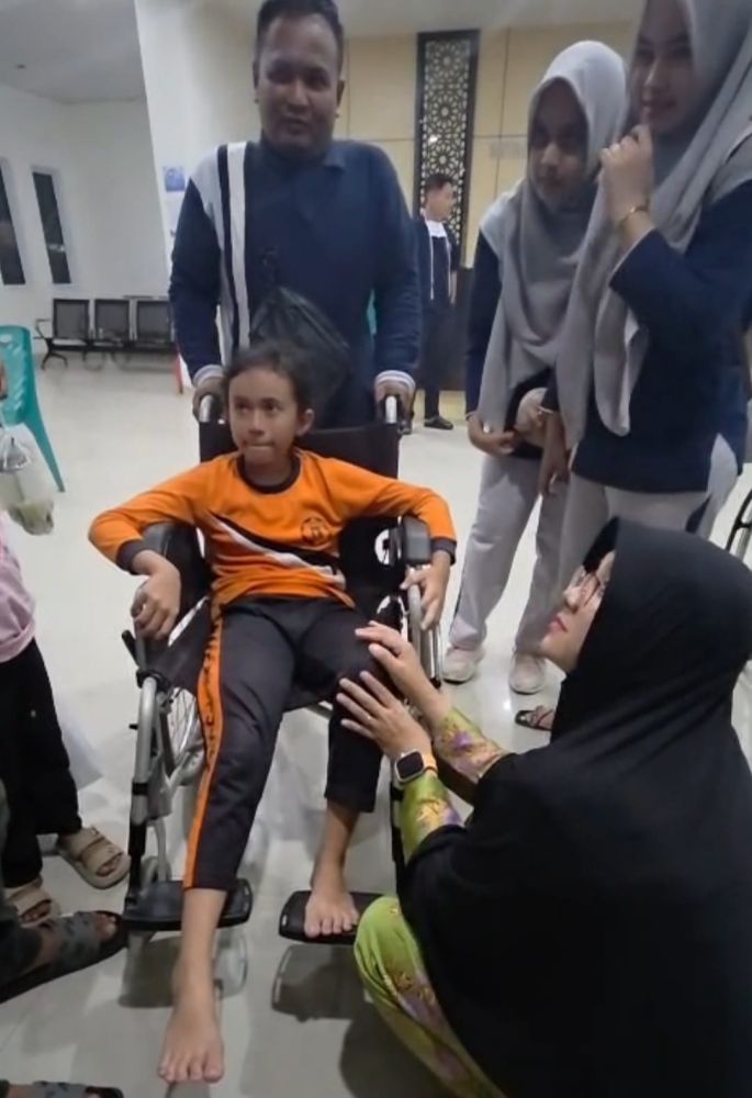 Bupati Siak Pastikan Korban Musibah Tangsi Belanda Mulai Pulih, Satu Anak Masih Dirujuk ke RSUD Arifin Achmad