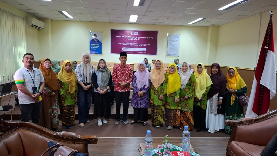 PW Aisyiyah Riau Resmi Buka Sekolah Wirausaha Selama Satu Bulan