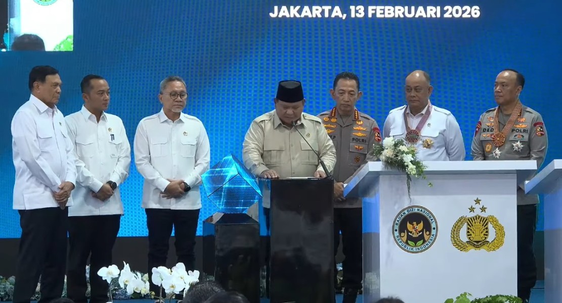 Presiden Prabowo Resmikan 1.179 SPPG dan 18 Gudang Ketahanan Pangan Polri