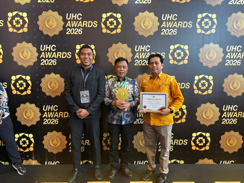 Kepulauan Meranti Raih UHC Award 2026 Kategori Madya, Kepesertaan JKN Tertinggi di Riau