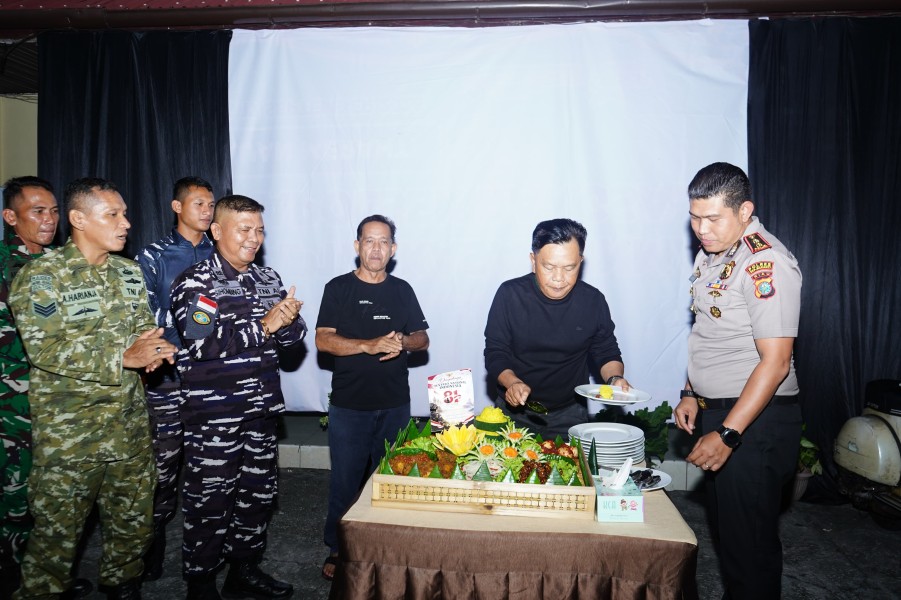 HUT ke-81 TNI di Meranti, Kapolres Gede Adi Perkuat Soliditas TNI-Polri dan Forkopimda