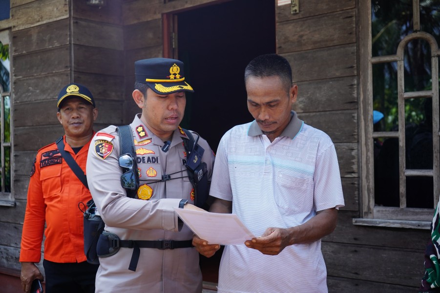 Kapolres AKBP Gede Adi Terjun Langsung ke Desa-Desa Sosialisasikan Pencegahan Karhutla