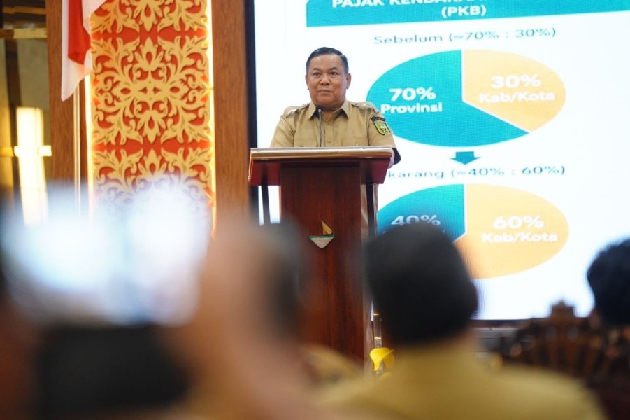 Plt Gubernur Riau Ajak Forkopimda Perkuat Optimalisasi Pajak dan Hak Daerah