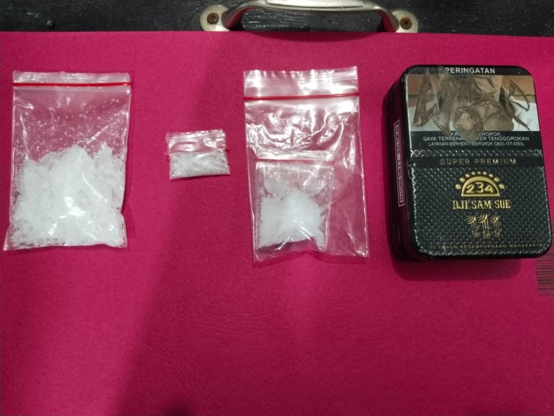 Polsek Tebing Tinggi Beraksi Berhasil Sikat Pengedar Sabu 18,87 Gram