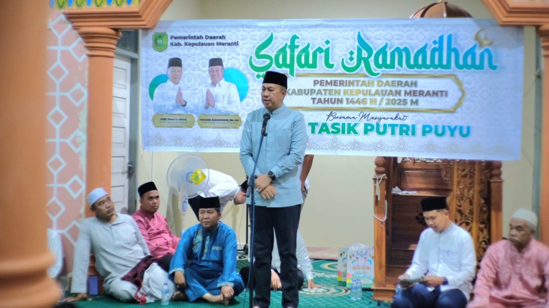 Safari Ramadan di Desa Mengkopot, Wabup Muzamil : Mari Isi Ramadan Dengan Amal Ibadah