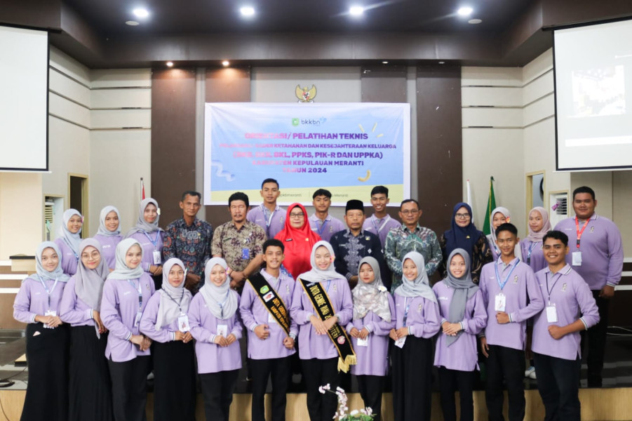 Pemkab Meranti Gelar Orientasi Pelaksana Kader Ketahanan dan Kesejahteraan Keluarga