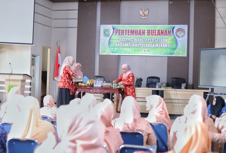 Ketua DWP Meranti Ajak Anggota Tingkatkan Kreativitas Lewat Pertemuan Rutin