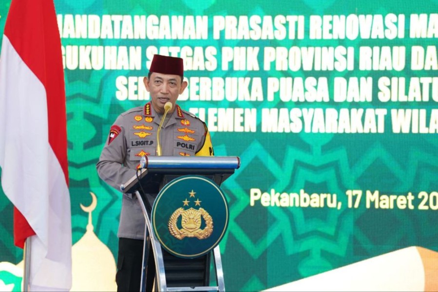 Pemprov Riau Sambut Safari Ramadan Kapolri, Pererat Kebersamaan di Bulan Suci