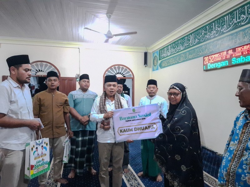 Bupati Asmar Tutup Safari Ramadan di Masjid Al Ihsan Banglas