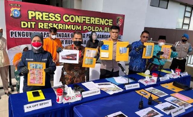 Polda Riau Ringkus Dua Pengirim Pekerja Ilegal ke Malaysia, 1 DPO
