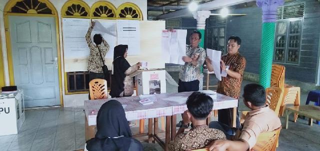 Pemilu 2019, Di Kecamatan Bangko-Pekaitan Aman
