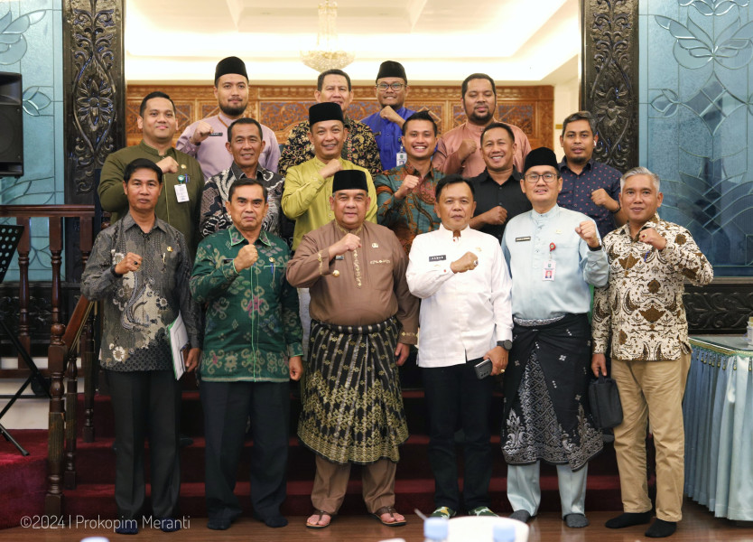 Audiensi Bersama Gubernur Riau, Plt Bupati Asmar Upayakan Peningkatan DBH