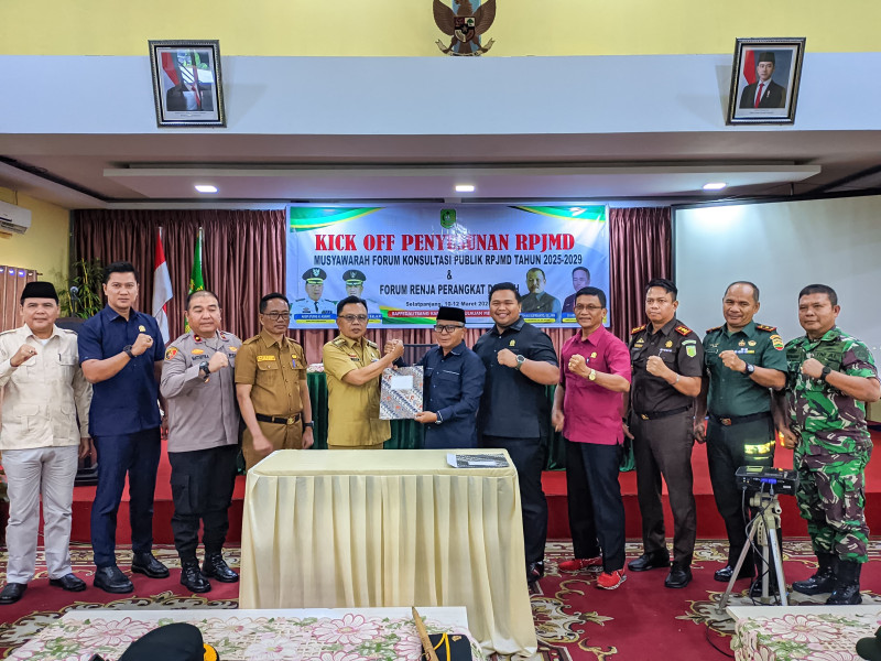 Pemkab Kepulauan Meranti Gelar Kick-Off Penyusunan Rencana Kerja RPJMD 2025-2029