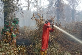 Waspada Karhutla! 46 Titik Panas Terdeteksi di Riau